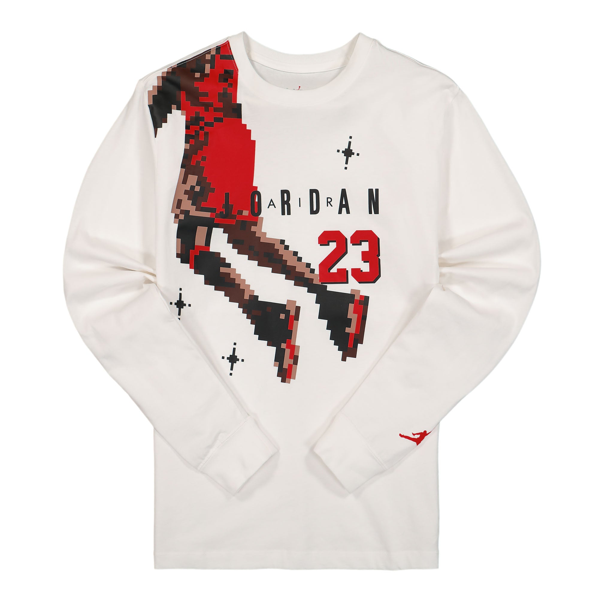 Jordan Air Jordan Brand Holyday Crew Longsleeve White / Chile Red Longsleeves DC9793 100 | Overkill