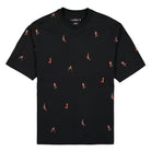 Jordan Air Jordan Holiday 85 SS AOP Crew Tee Black T-Shirts DC9795 010 | Overkill