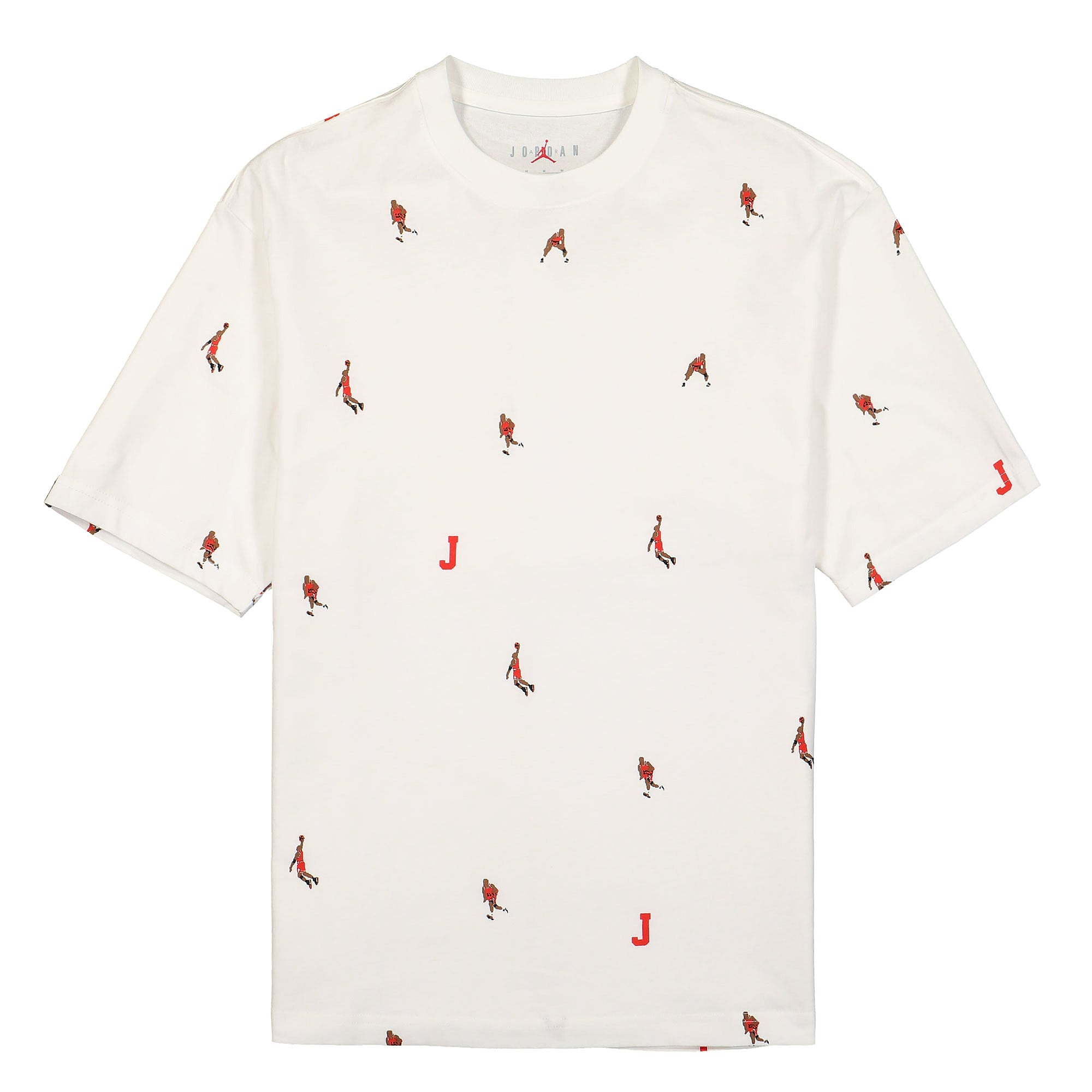 Jordan Air Jordan Holiday 85 SS AOP Crew Tee White T-Shirts DC9795 100 | Overkill