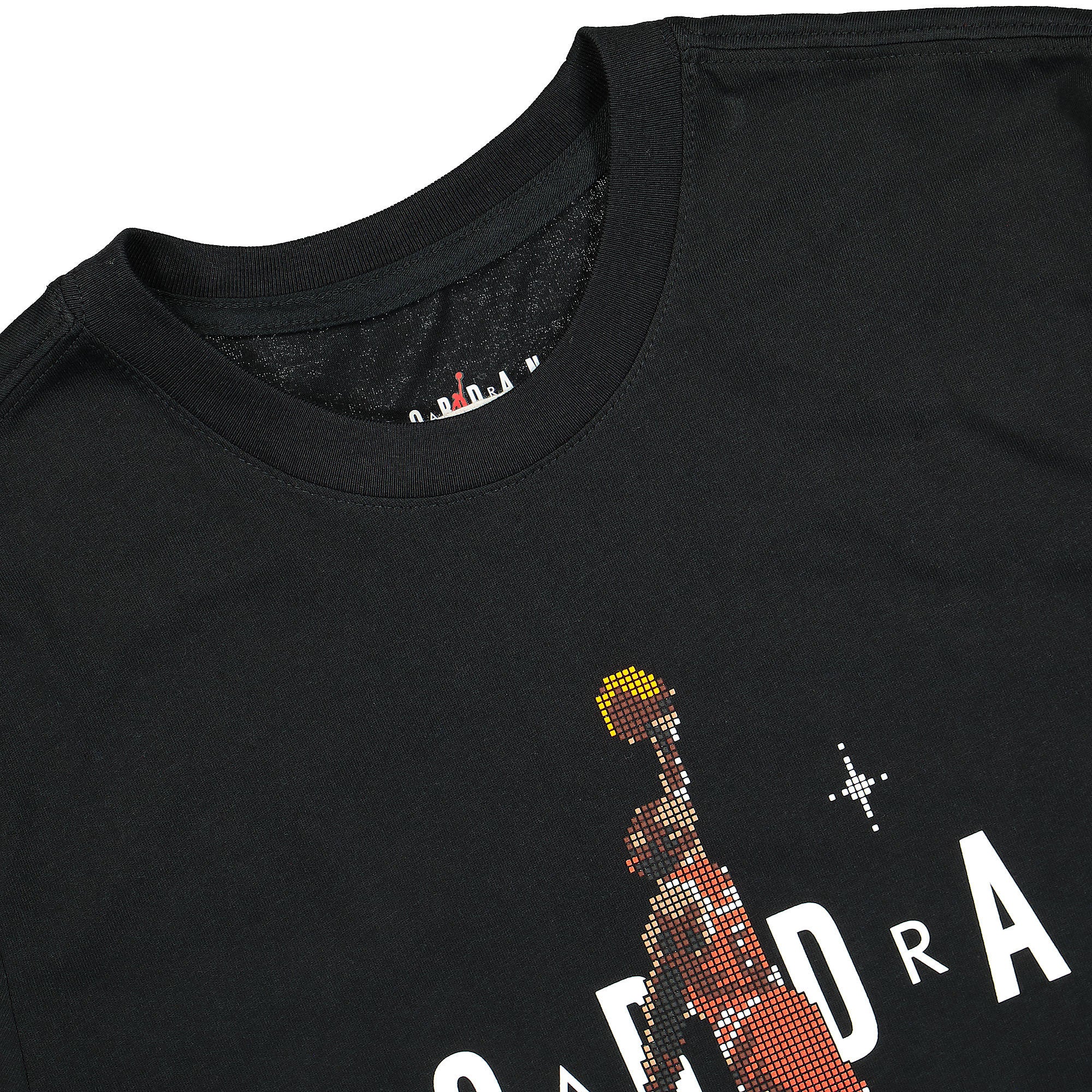 Jordan Air Jordan Brand Holiday Tee Black / White T-Shirts Close-up | Overkill