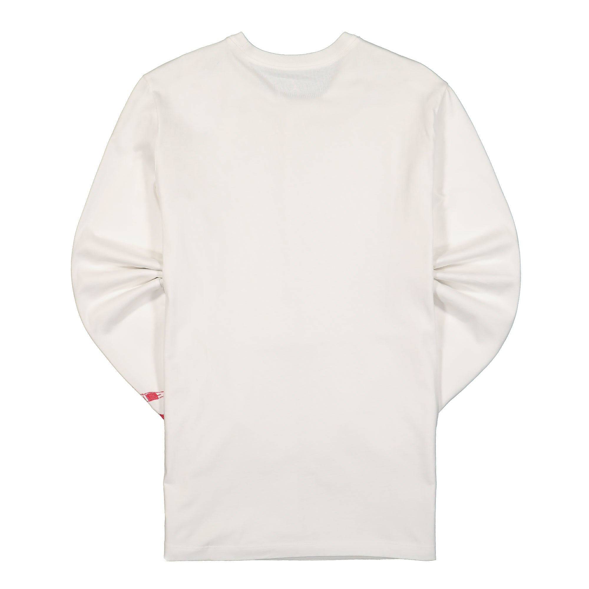 Jordan Air Jordan Brand Crew Longsleeve White / Gym Red Longsleeves Material | Overkill
