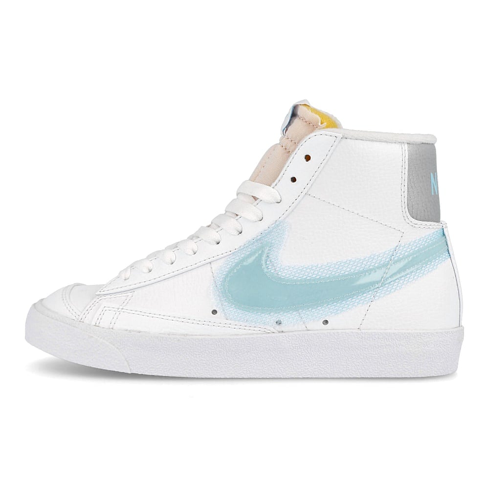 Nike wmns blazer mid 77 White-Glacier Blue - Mtlc Platinum Mid Top Sneakers DD0502 102 | Overkill