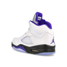 Jordan Air Jordan 5 Retro White / Dark Concord - Black High Top Sneakers  Material | Overkill