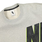 Nike Kim Jones x Nike NRG AM Fleece Crew Grey Heather Sweatshirts Close-up | Overkill