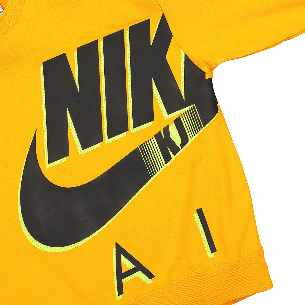 Nike Kim Jones x Nike NRG AM Fleece Crew Circuit Orange Sweatshirts Detail view 1 | Overkill