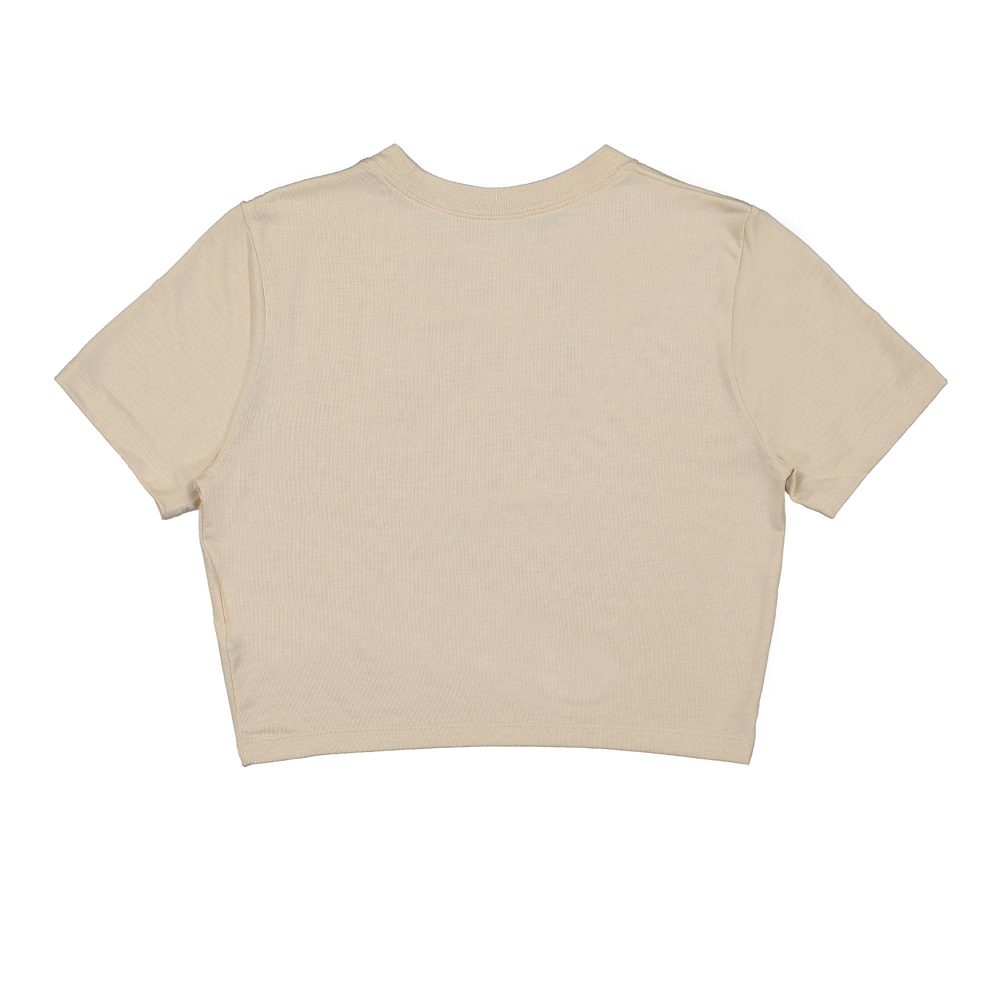 Nike Wmns NSW Essential Slim Cropped Tee Sanddrift / White T-Shirts Material | Overkill