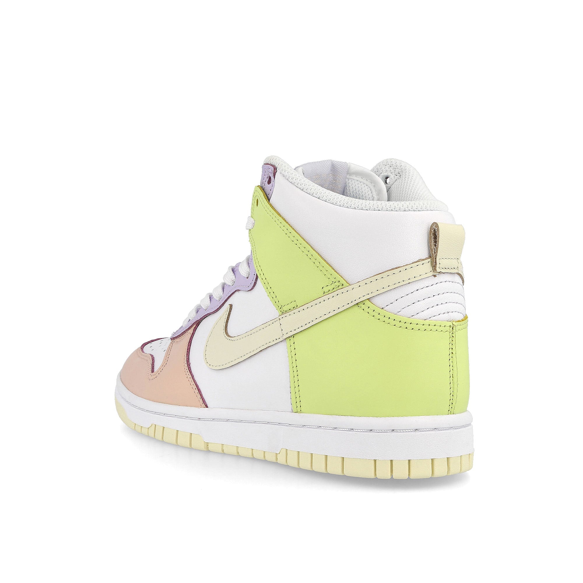 Nike wmns dunk high White / Cashmere - Light Lemon Twist  Close-up | Overkill