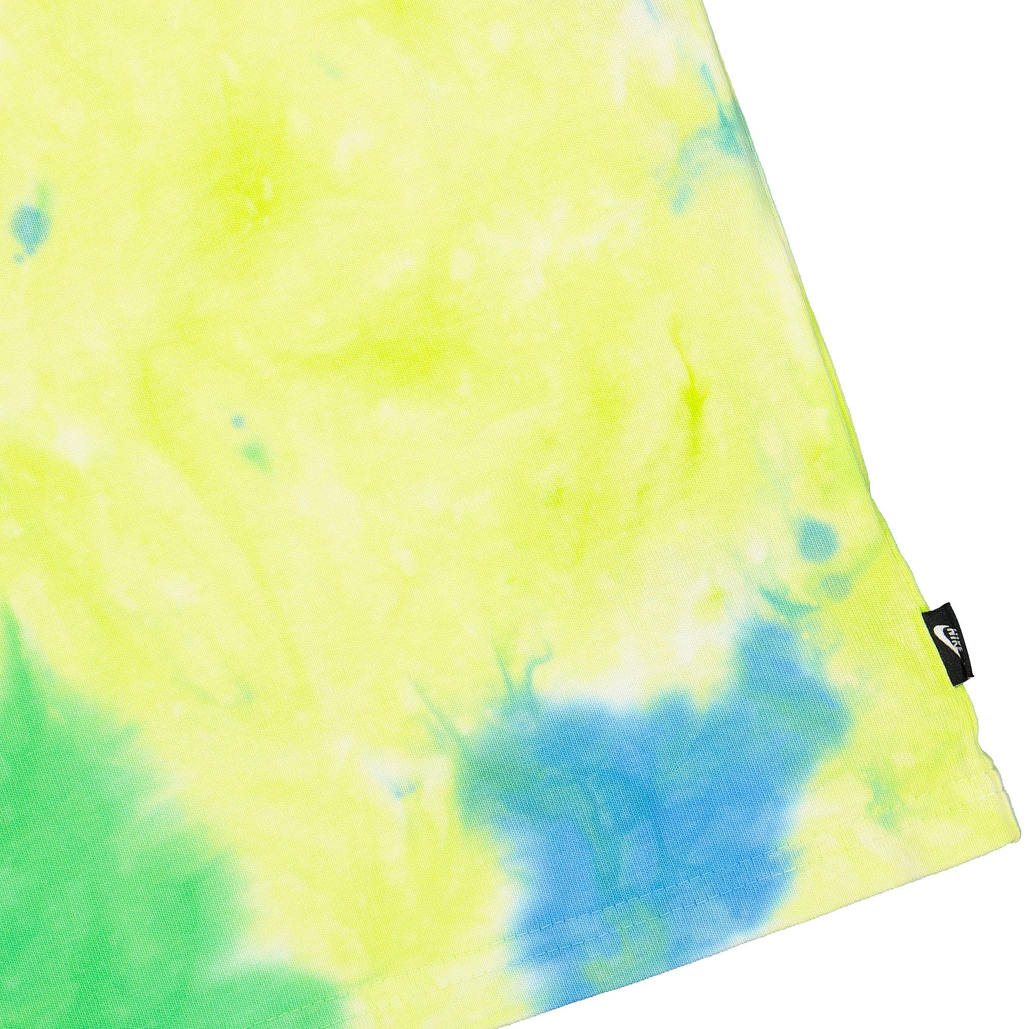 Nike NSW Tee Pre Essential SSNL White / Lt Lemon Twist / White T-Shirts Detailfoto | Overkill