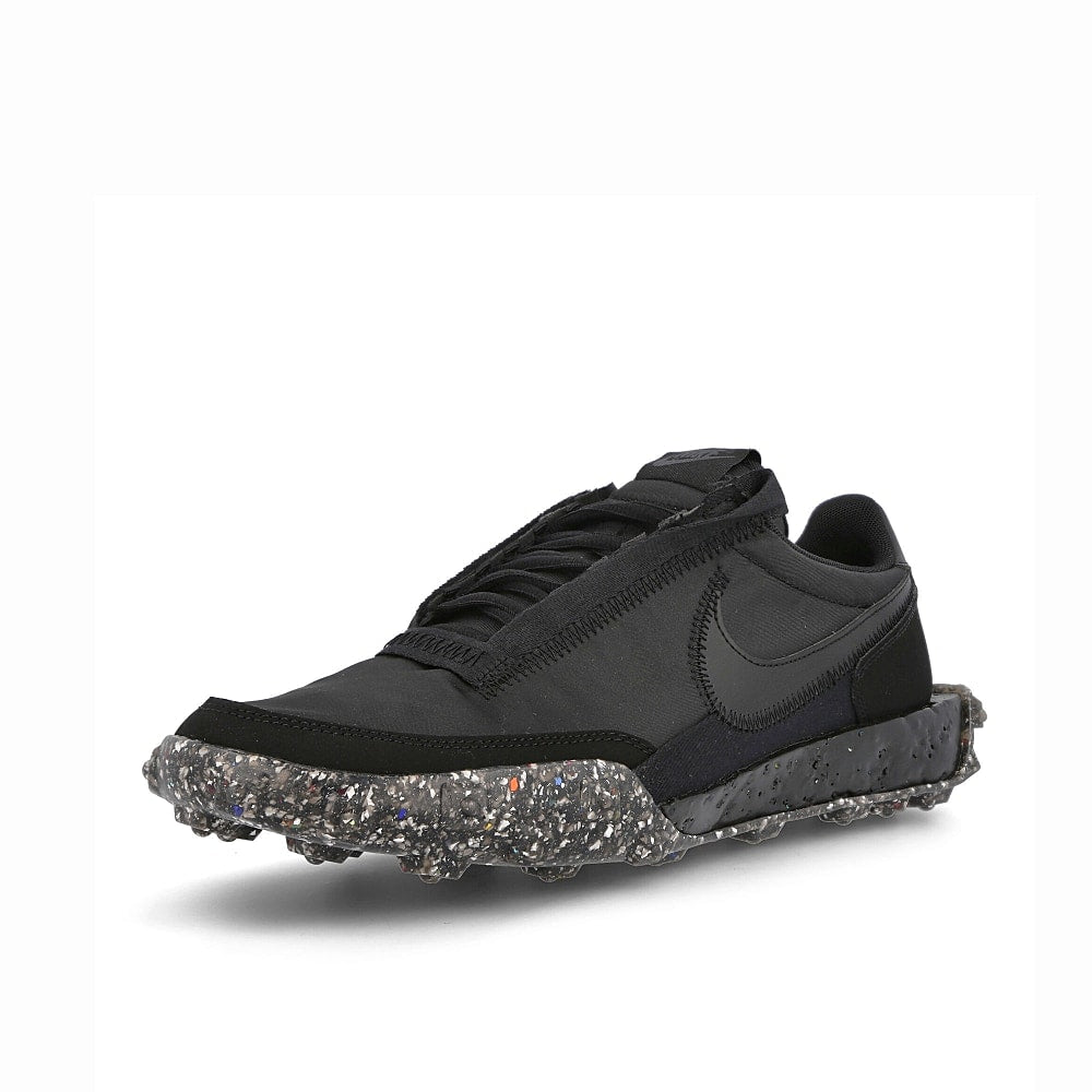 Nike wmns waffle racer crater Black-Black Sneakers  Close Up | Overkill