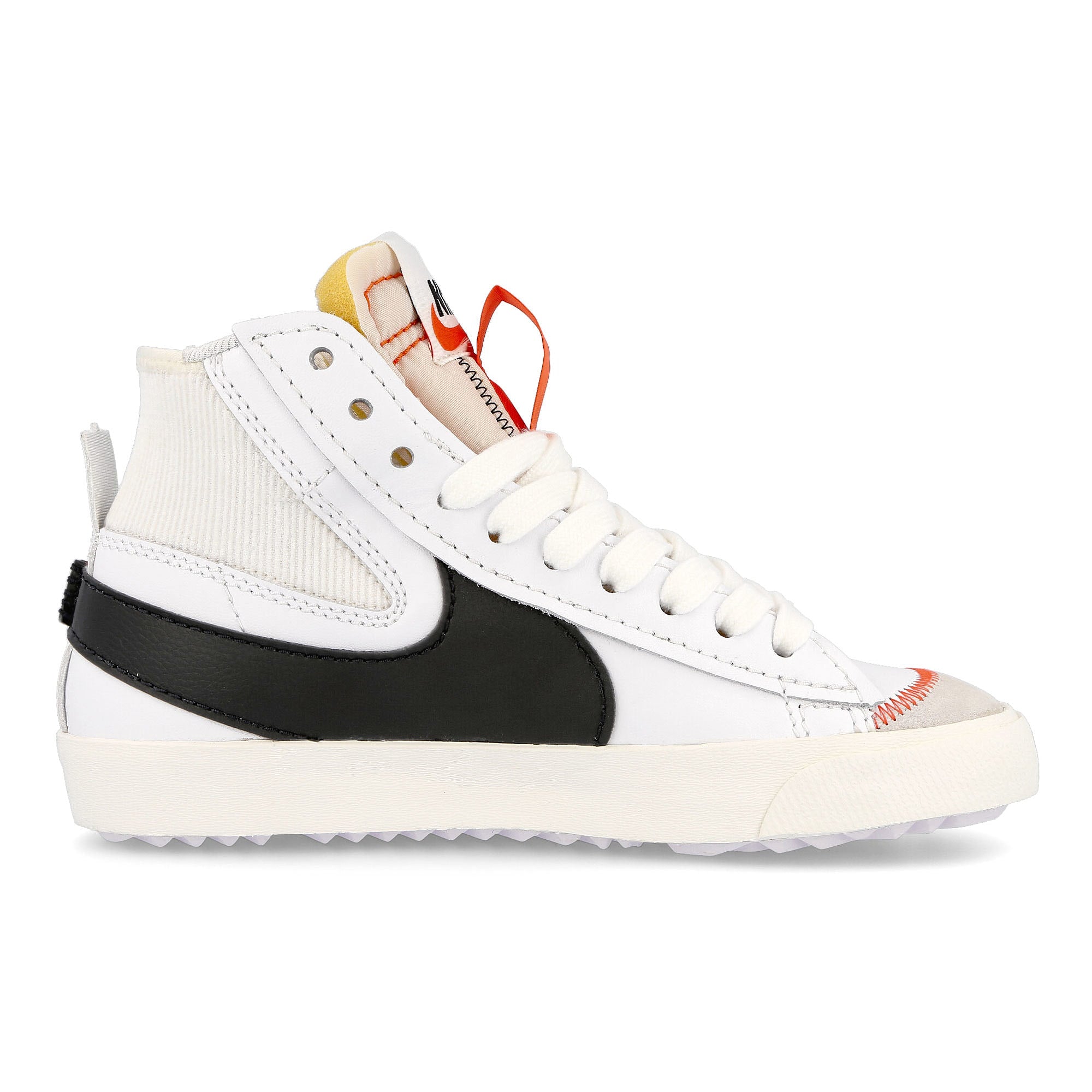 Nike blazer mid 77 jumbo White-Black - White - Sail Mid Top Sneakers  Silhouette | Overkill