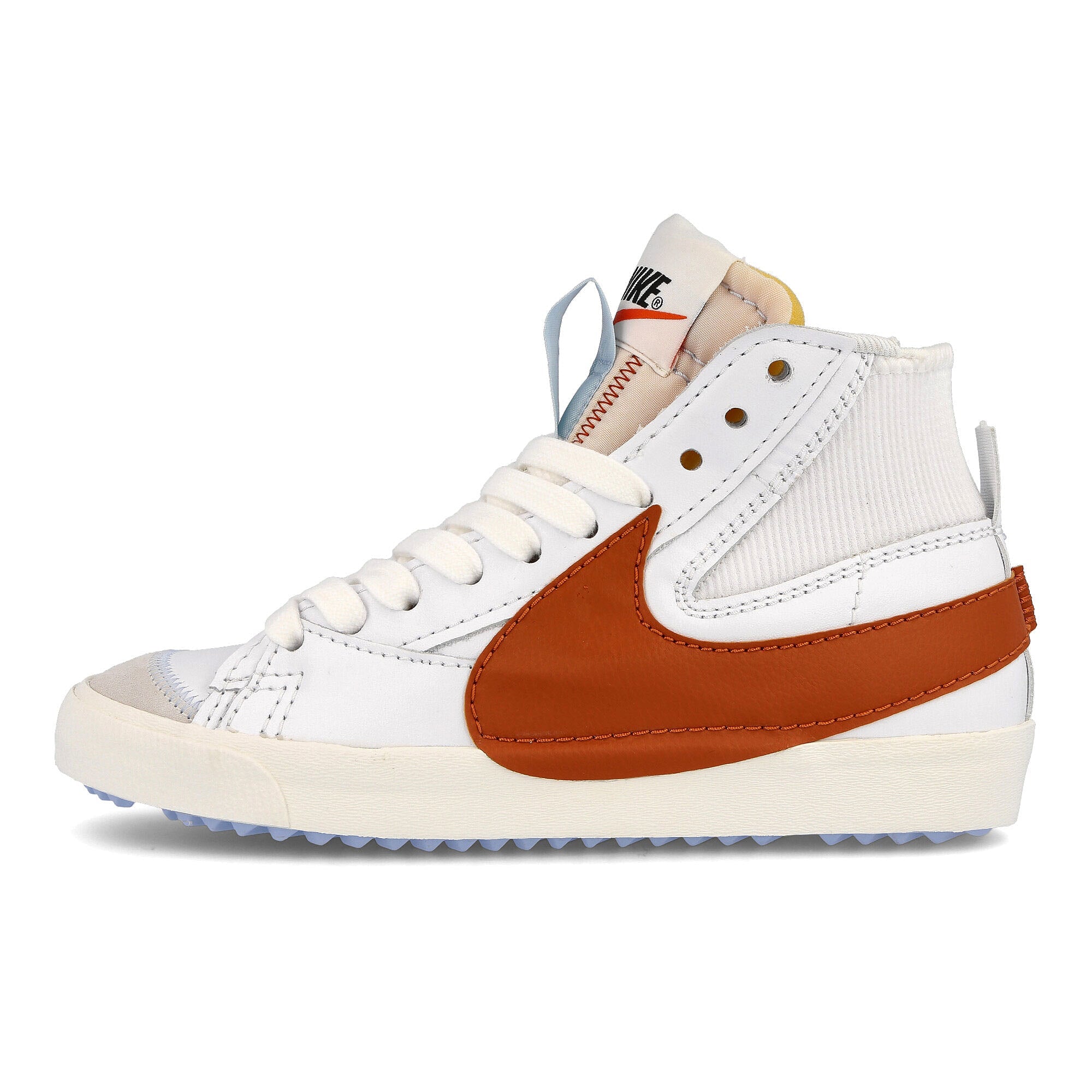 Nike blazer mid 77 jumbo White-Dark Russet - White - Sail Mid Top Sneakers DD3111 101 | Overkill