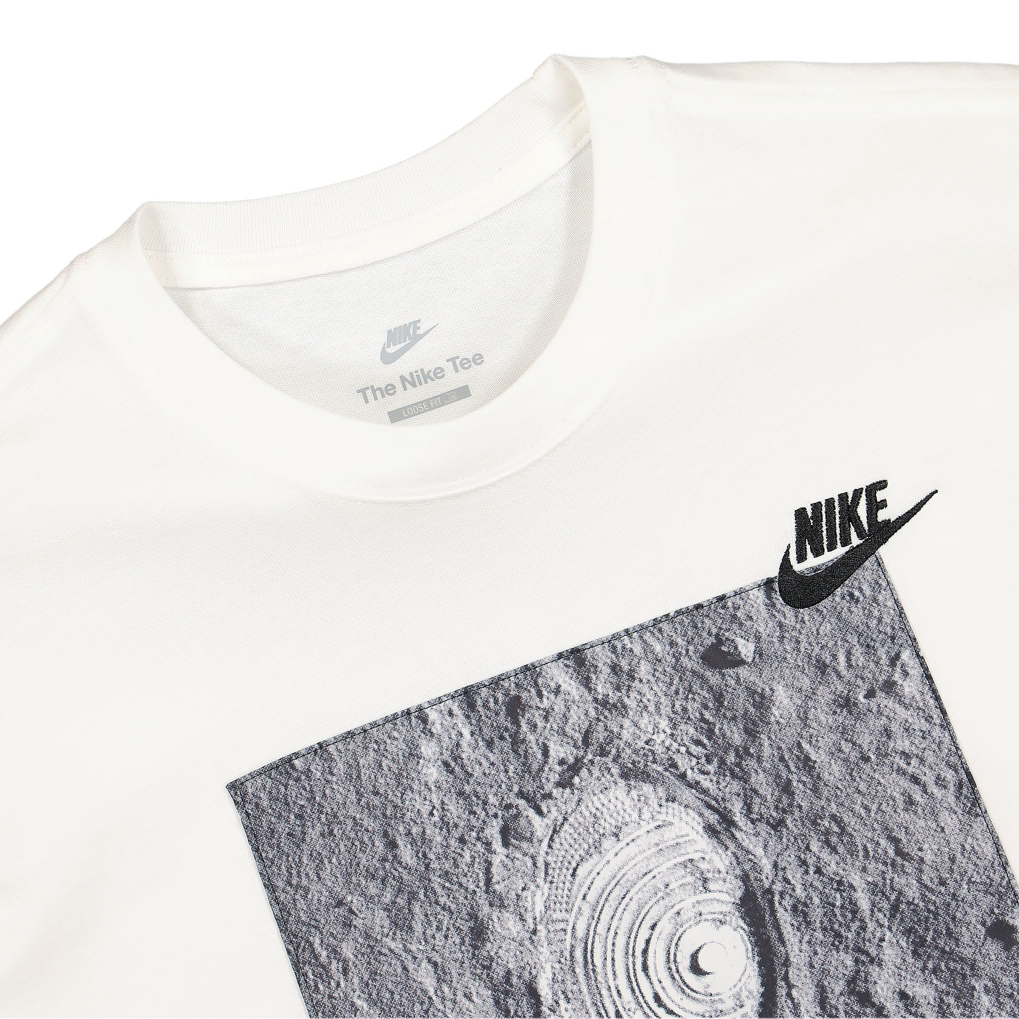 Nike NSW Nike Photo Tee White T-Shirts Close-up | Overkill
