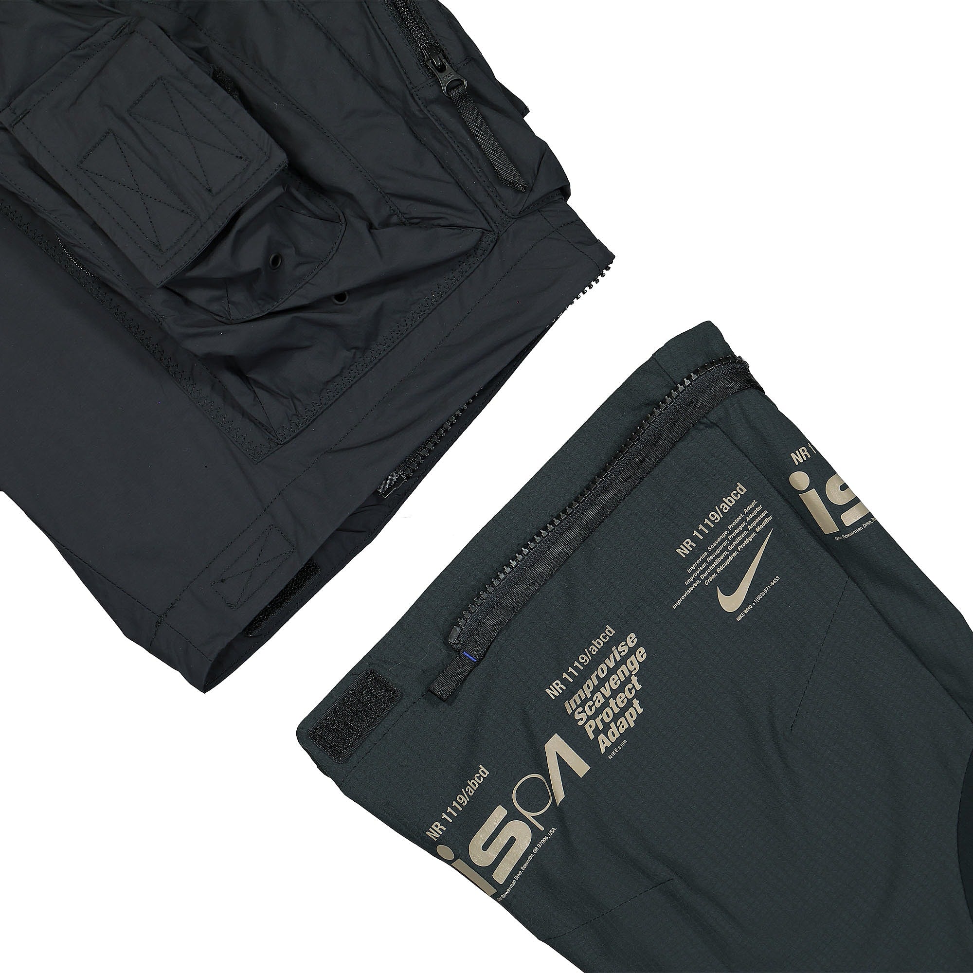 Nike NRG ISPA Pant Black / Black Sweat & Track Pants Detail view 1 | Overkill