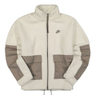 Nike NSW Sport Essentials Plus Sherpa Full Zip Jacket Light Bone / Ironstone / Ironstone Jackets DD5021 072 | Overkill