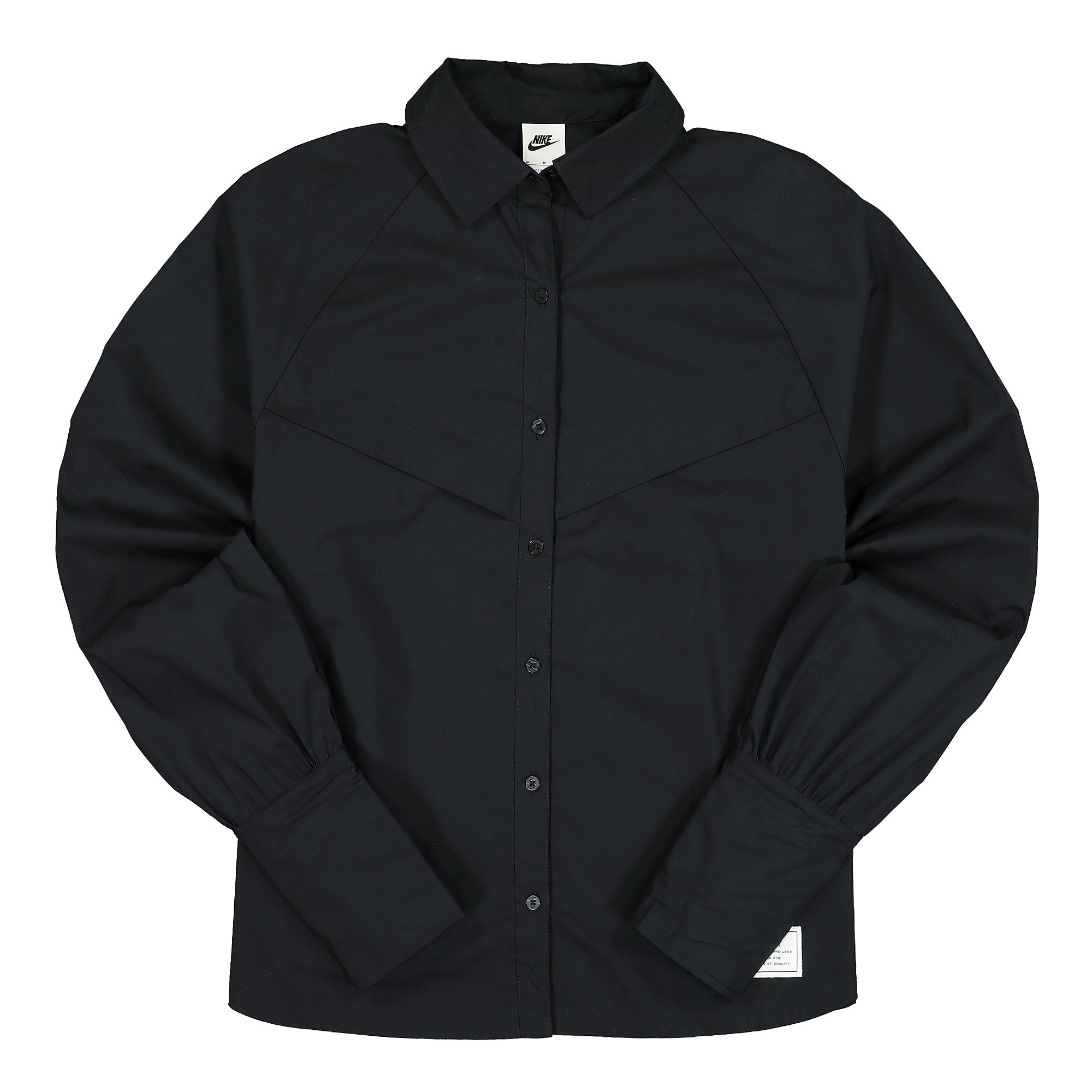 Nike Wmns NSW Icon Clash Woven Black / White Shirts DD5050 010 | Overkill