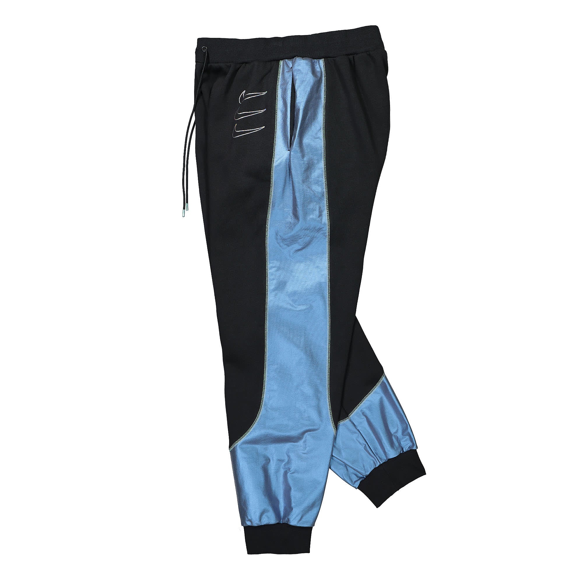 Nike Wmns NSW Oversized Graphic Fleece Jogger Black Sweat & Track Pants Close-up | Overkill