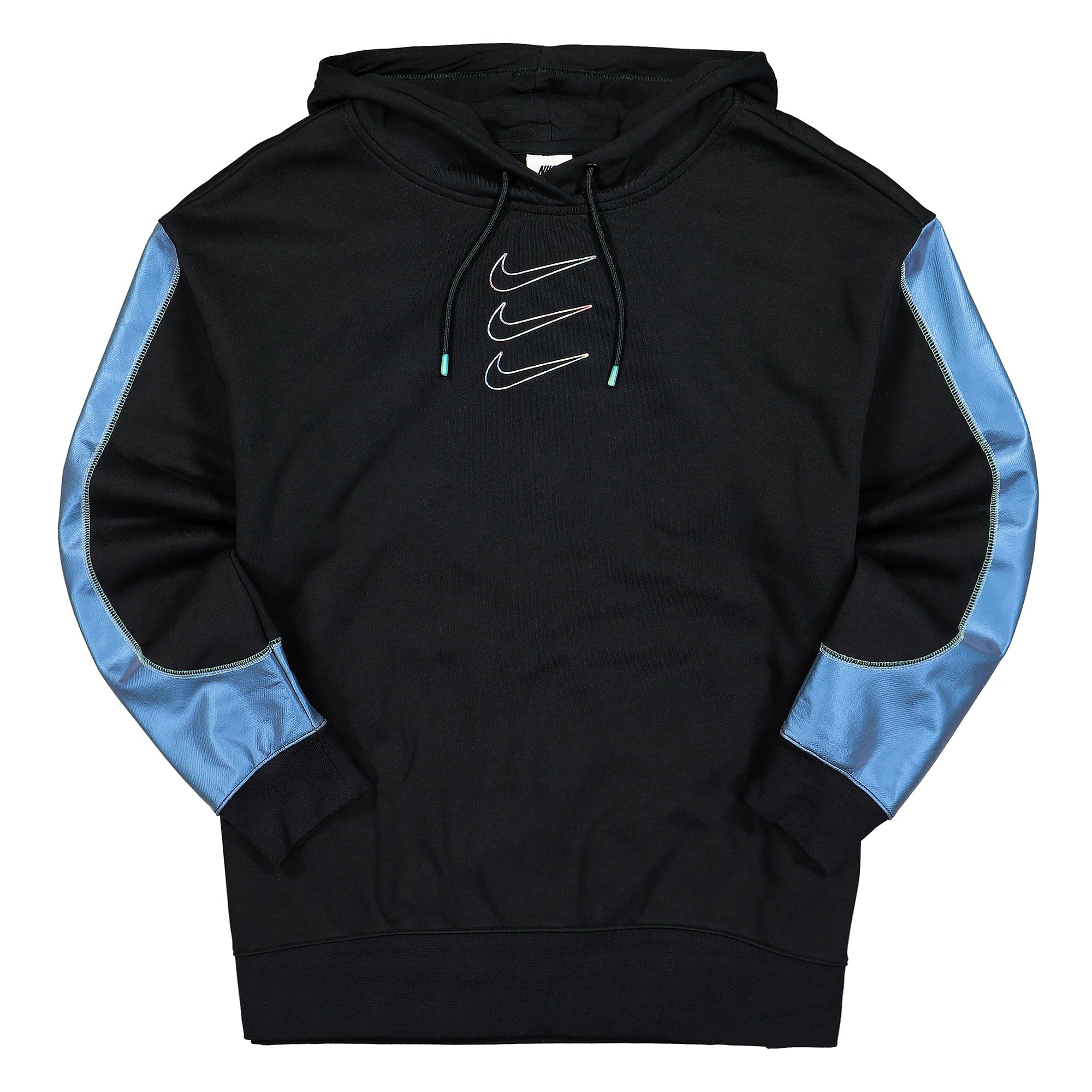 Nike Wmns NSW Oversized Fleece Graphic Hoodie Black Hoodies DD5133 010 | Overkill