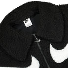 Nike Wmns NSW Swoosh Sherpa Full Zip Jacket Black / White Jackets Detail view 1 | Overkill
