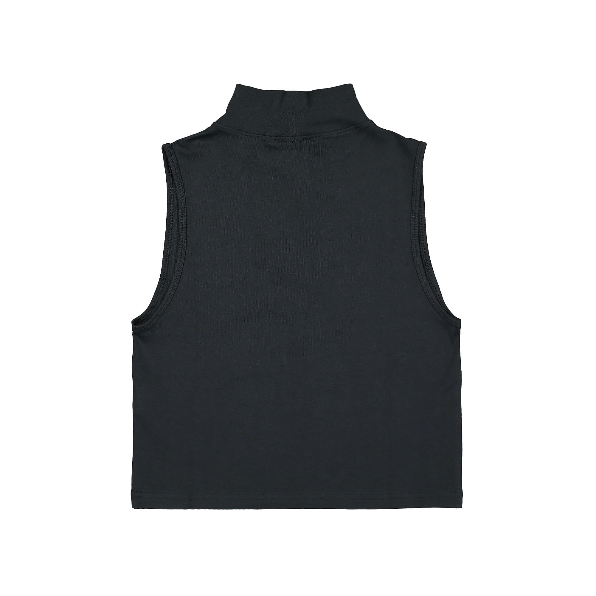 Nike Wmns NSW Essentials Sleeveless Mock Top Black / White Tops Material | Overkill