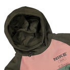 Nike NSW City Made French Terry Hoodie Rust Pink / Cargo Khaki / Dutch Green Hoodies Close-up | Overkill
