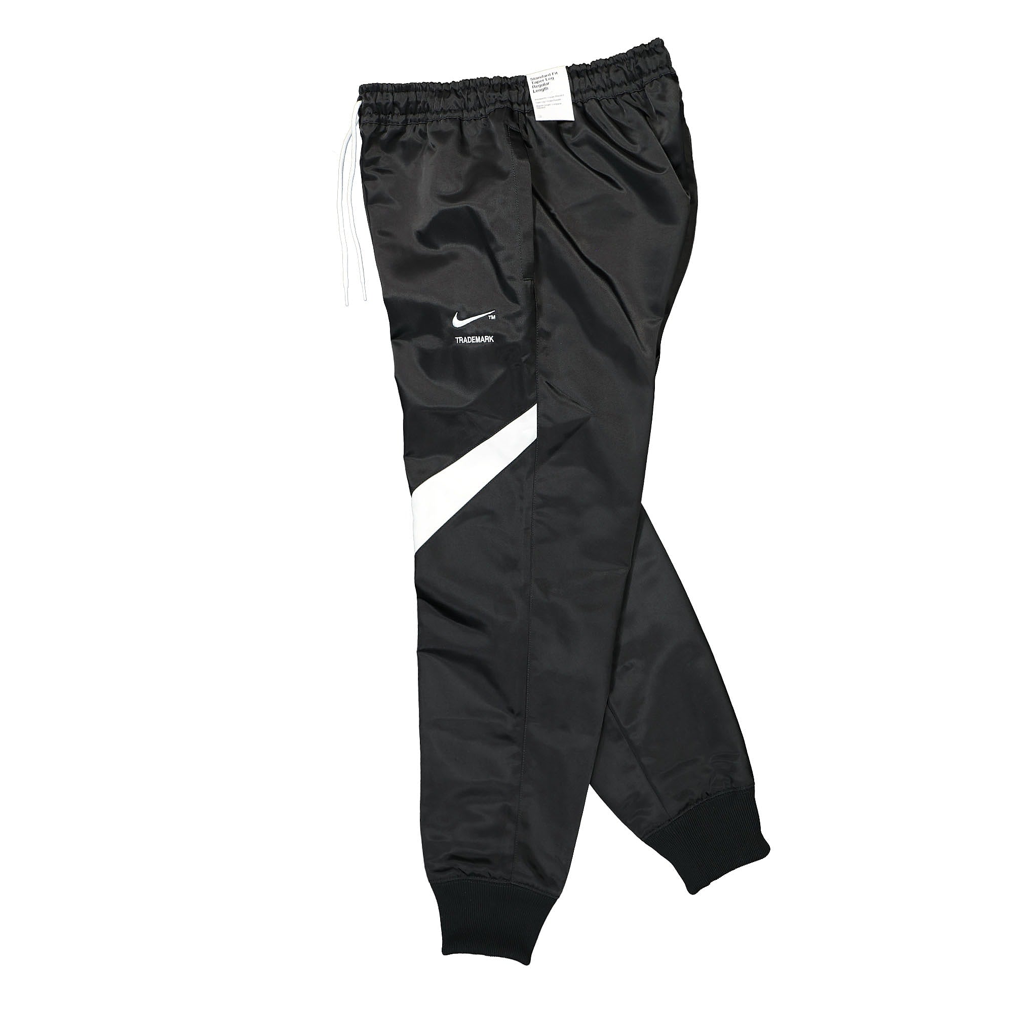 Nike NSW Swoosh Pant Black / White / White Sweat & Track Pants Close-up | Overkill