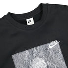 Nike NSW Zero Gravity French Terry Crew Sweatshirt Black / White Sweatshirts Close-up | Overkill