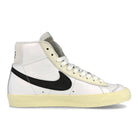 Nike wmns blazer mid 77 Summit White-Black - Pale Ivory - Beach Mid Top Sneakers  Silhouette | Overkill