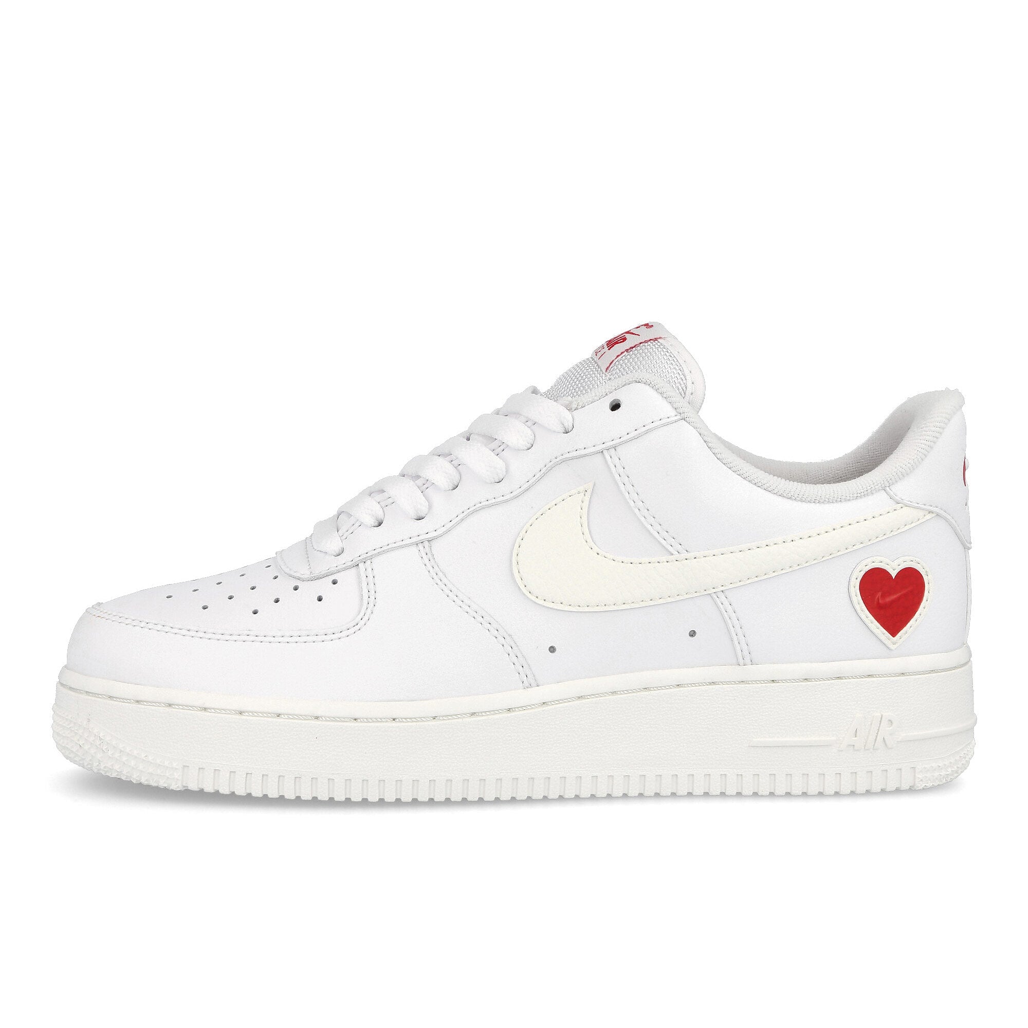 Nike air force 1 White / Sail - University Red  DD7117 100 | Overkill