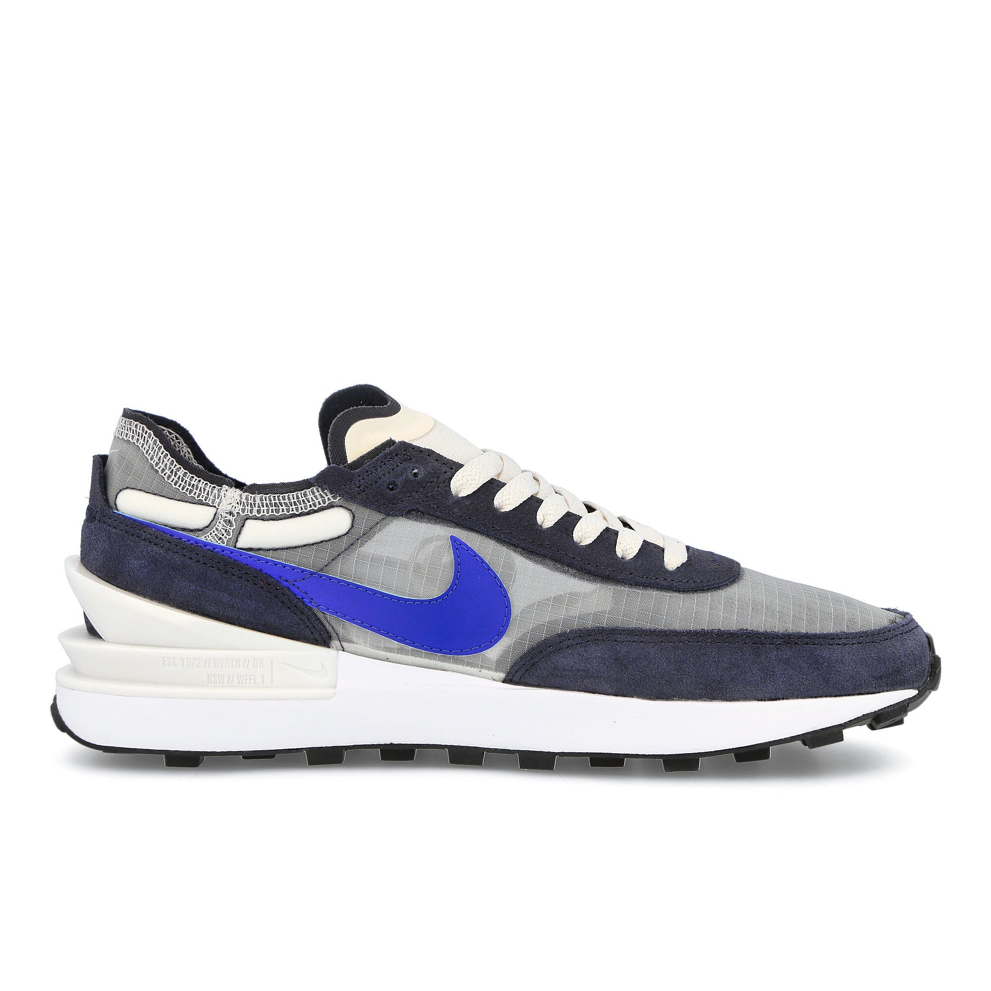 Nike waffle one se Phantom-Hyper Royal - Dark Obisdian - Black Sneakers  Silhouette | Overkill