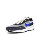 Nike waffle one se Phantom-Hyper Royal - Dark Obisdian - Black Sneakers  Close Up | Overkill