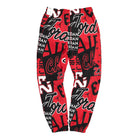 Jordan Wmns Air Jordan Fleece AOP Pant Core Gym Red / White Sweat & Track Pants DD9298 687 | Overkill