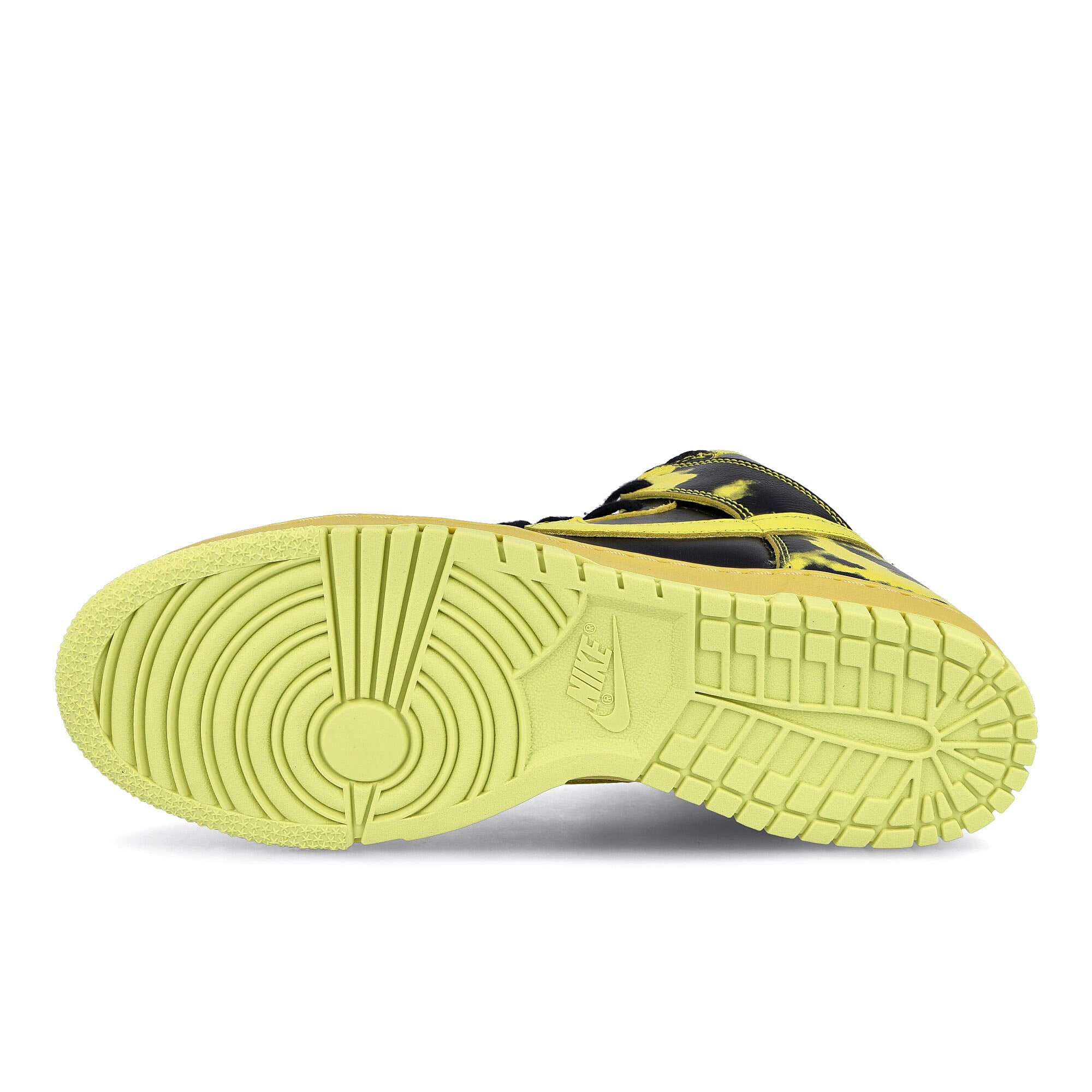 Nike dunk high 1985 sp Black-Yellow Strike - Saturn Gold High Top Sneakers  Detail View 1 | Overkill