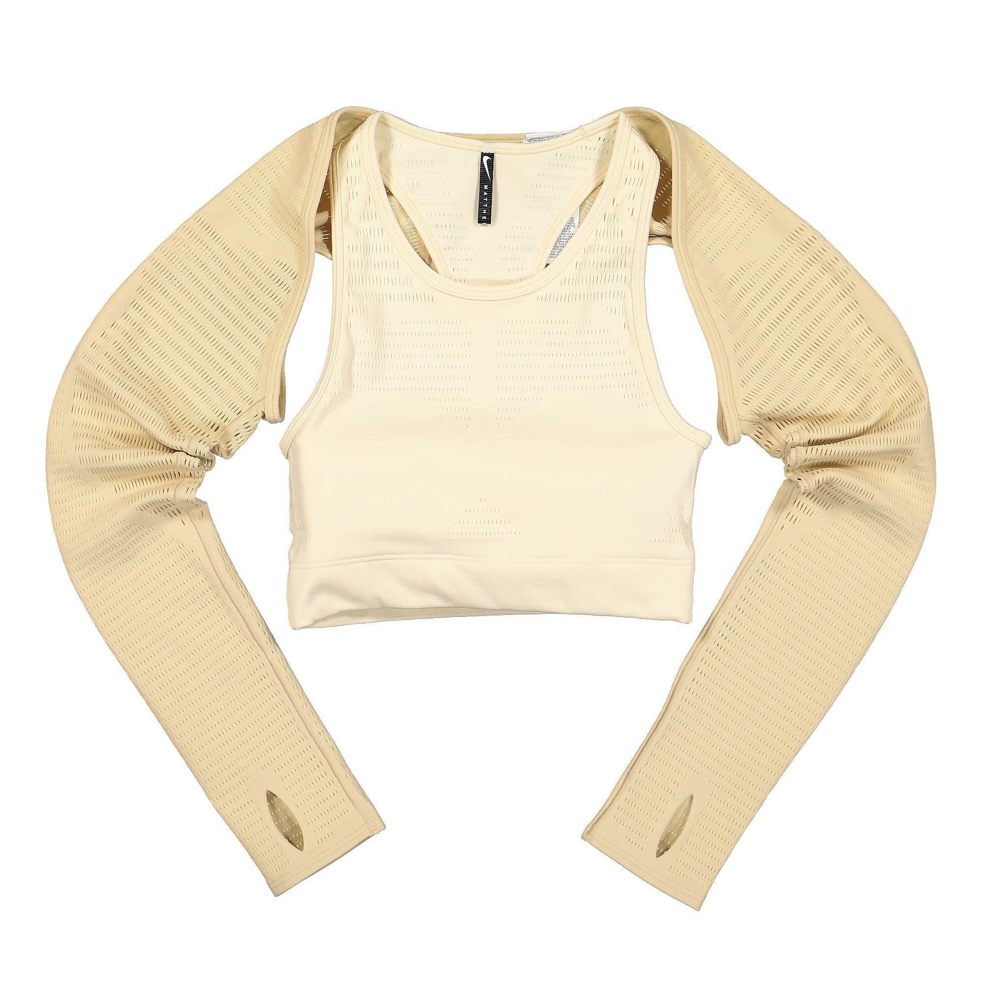 Nike Matthew M. Williams x Nike Wmns NRG Bra Flat Opal / Desert Ore Longsleeves DD9422 280 | Overkill