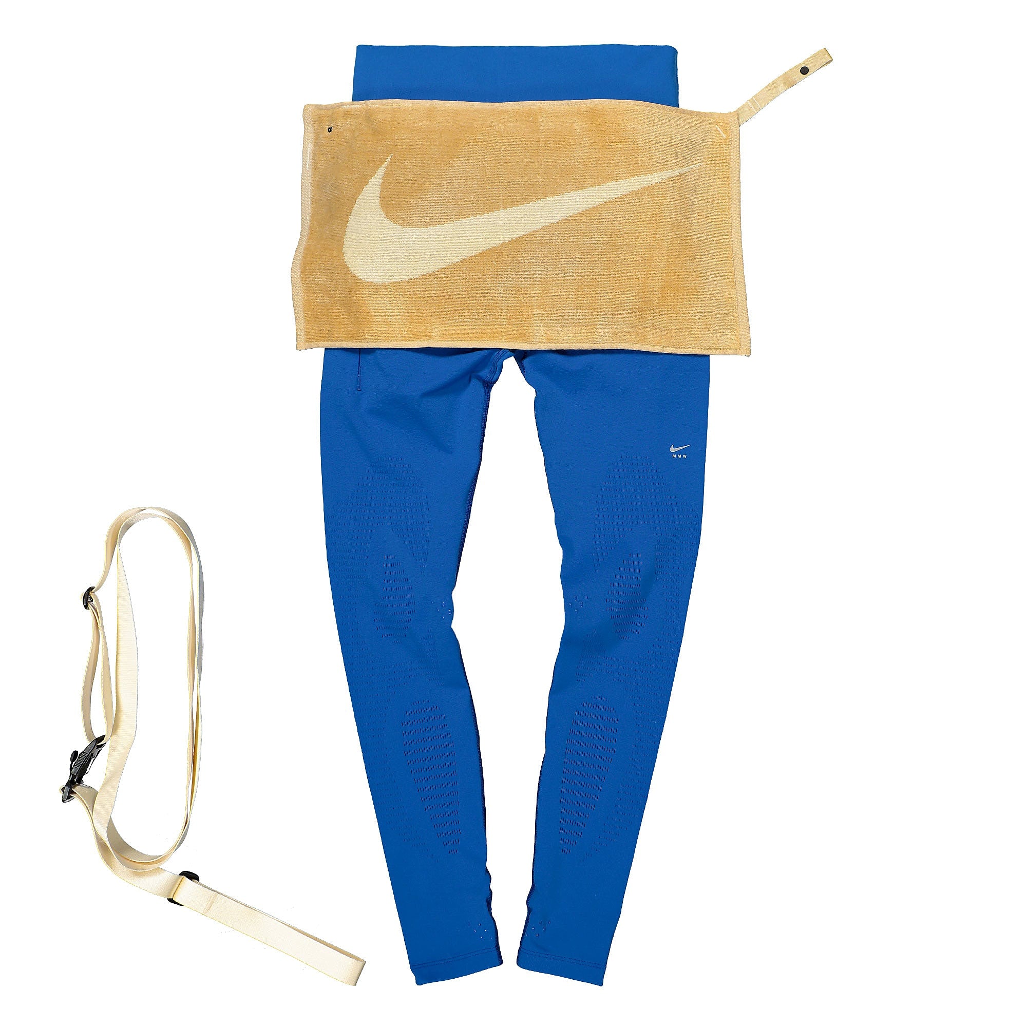 Nike Matthew M. Williams x Nike Wmns NRG Dri-Fit Tight Blue Jay Sweat & Track Pants Close-up | Overkill