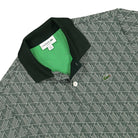Lacoste Tartan Print Polo Green / Beige Polo Shirts Close-up | Overkill