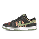 Nike dunk low se Black / Oil Green - White - Total Orange   Material | Overkill