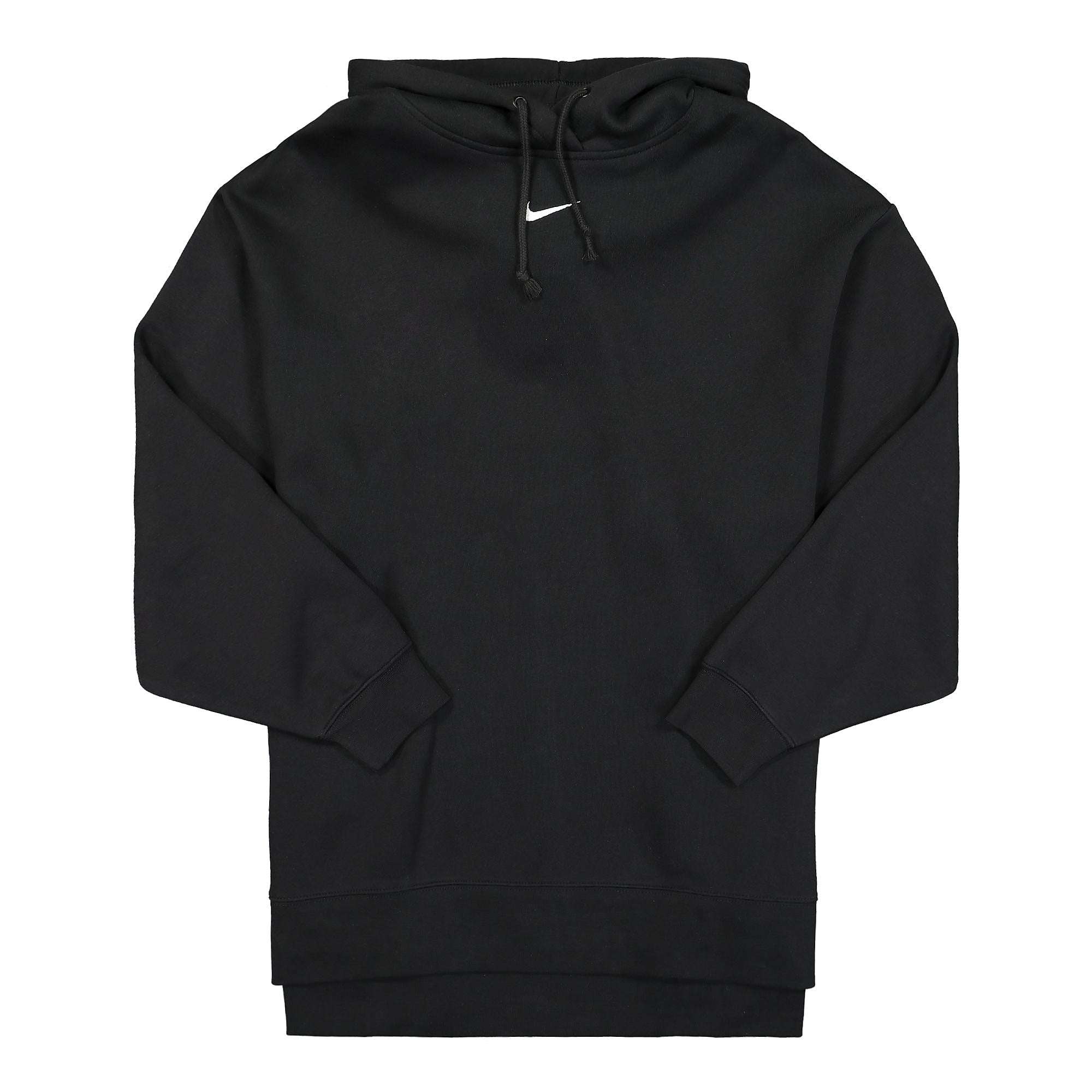 Nike Wmns NSW Essentials Fleece Hoodie Black / White Hoodies DH1089 010 | Overkill