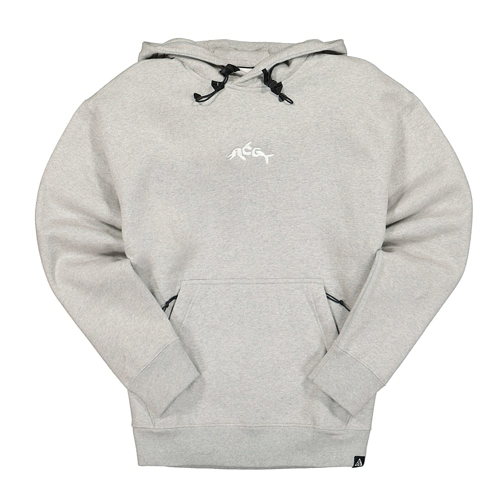 Nike NRG ACG GPX Dolphin Hoodie Grey Heather / Black / Summit White Hoodies DH1574 050 | Overkill