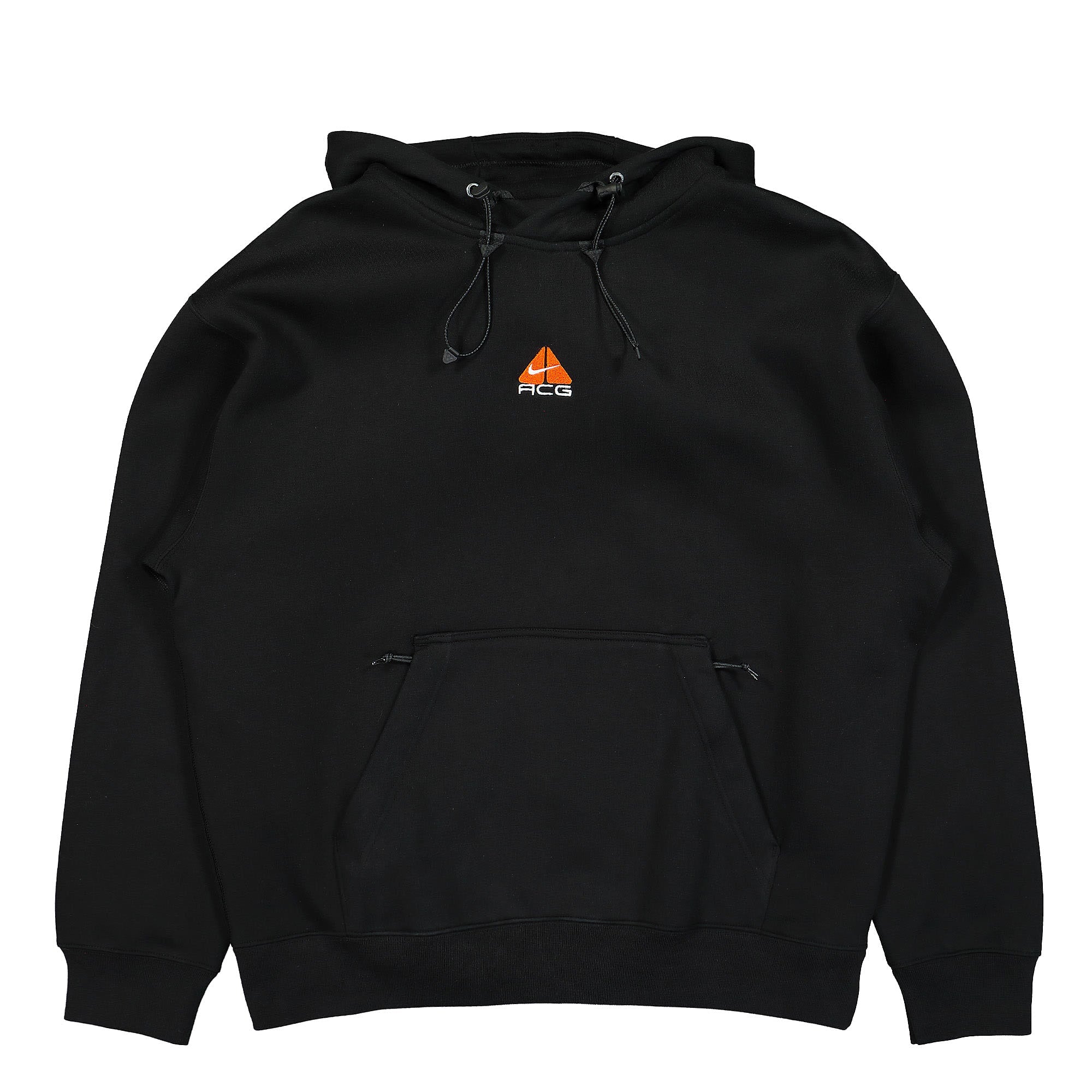 Nike ACG Therma FIT Fleece Pullover Hoodie Black / Black / Black / Summit White Hoodies DH3087 010 | Overkill