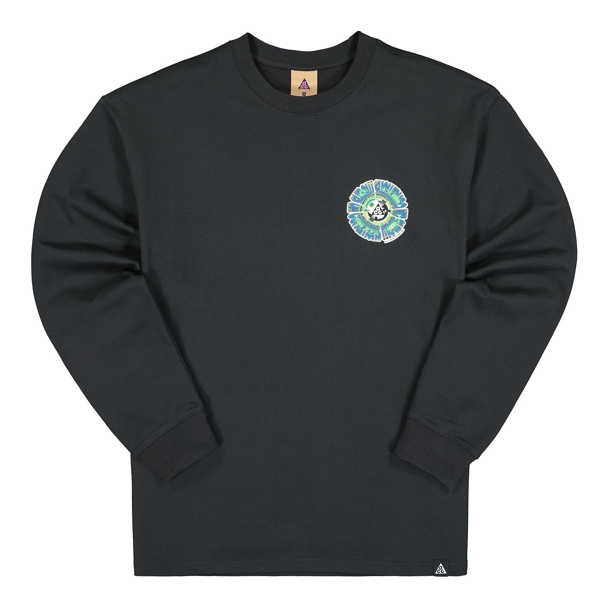 Nike NRG ACG Circle Longsleeve Tee Black Longsleeves DH3329 010 | Overkill