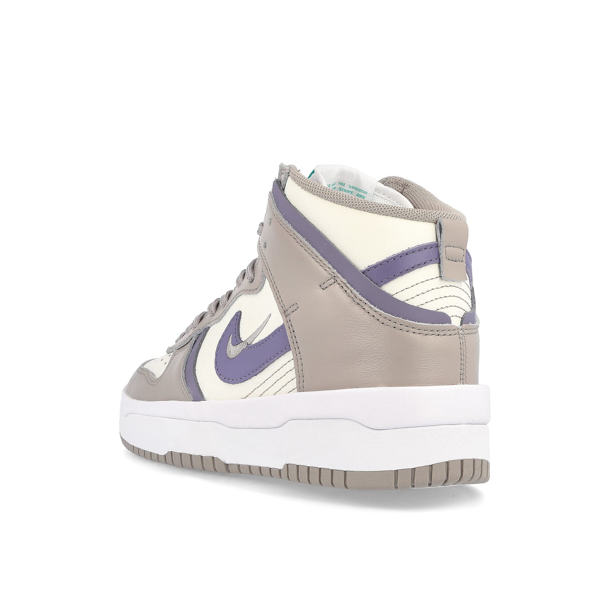 Nike wmns dunk high rebel Sail / Iron Purple - College Grey  Close-up | Overkill