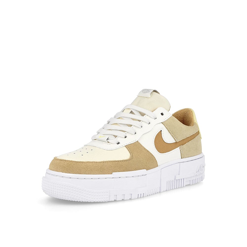 Nike wmns air force 1 pixel Sail / Bucktan - Coconut Milk - Lemon Drop  Detailfoto | Overkill