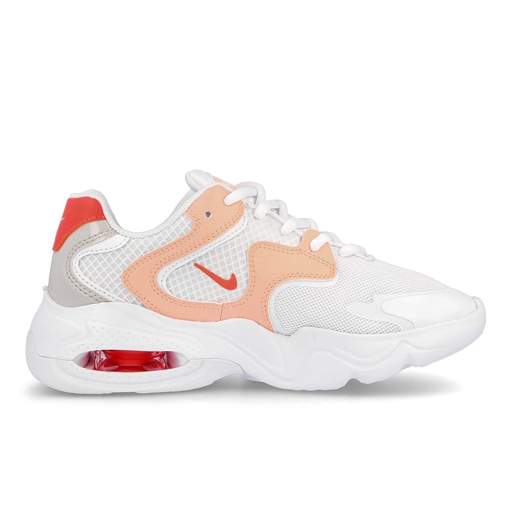 Nike wmns air max 2x White-Bright Mango - Crimson Tint Sneakers  Silhouette | Overkill