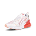 Nike wmns air max 270 essential White-Bright Mango - Crimson Tint Sneakers  Close Up | Overkill