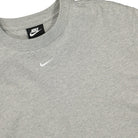 Nike Wmns NSW Essential SS Top BF Dark Grey Heather / White T-Shirts Close-up | Overkill