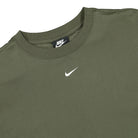 Nike Wmns NSW Essential SS Top BF Cargo Khaki / White T-Shirts Close-up | Overkill