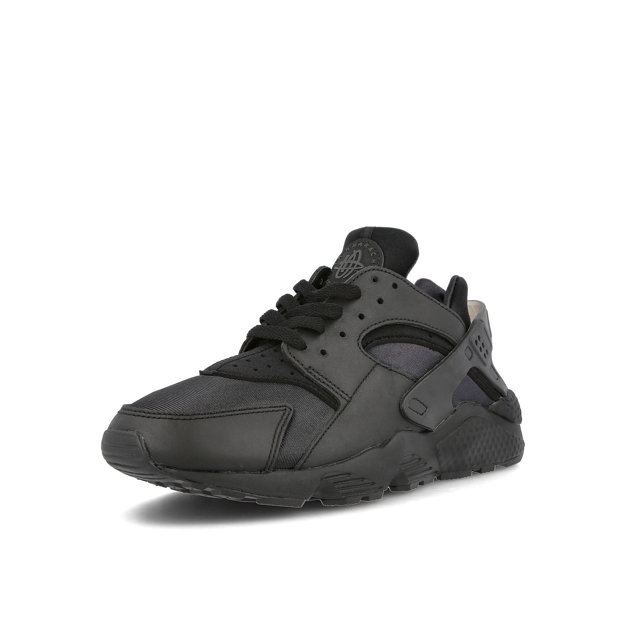 Nike wmns air huarache Black-Black - Anthracite Sneakers  Close Up | Overkill