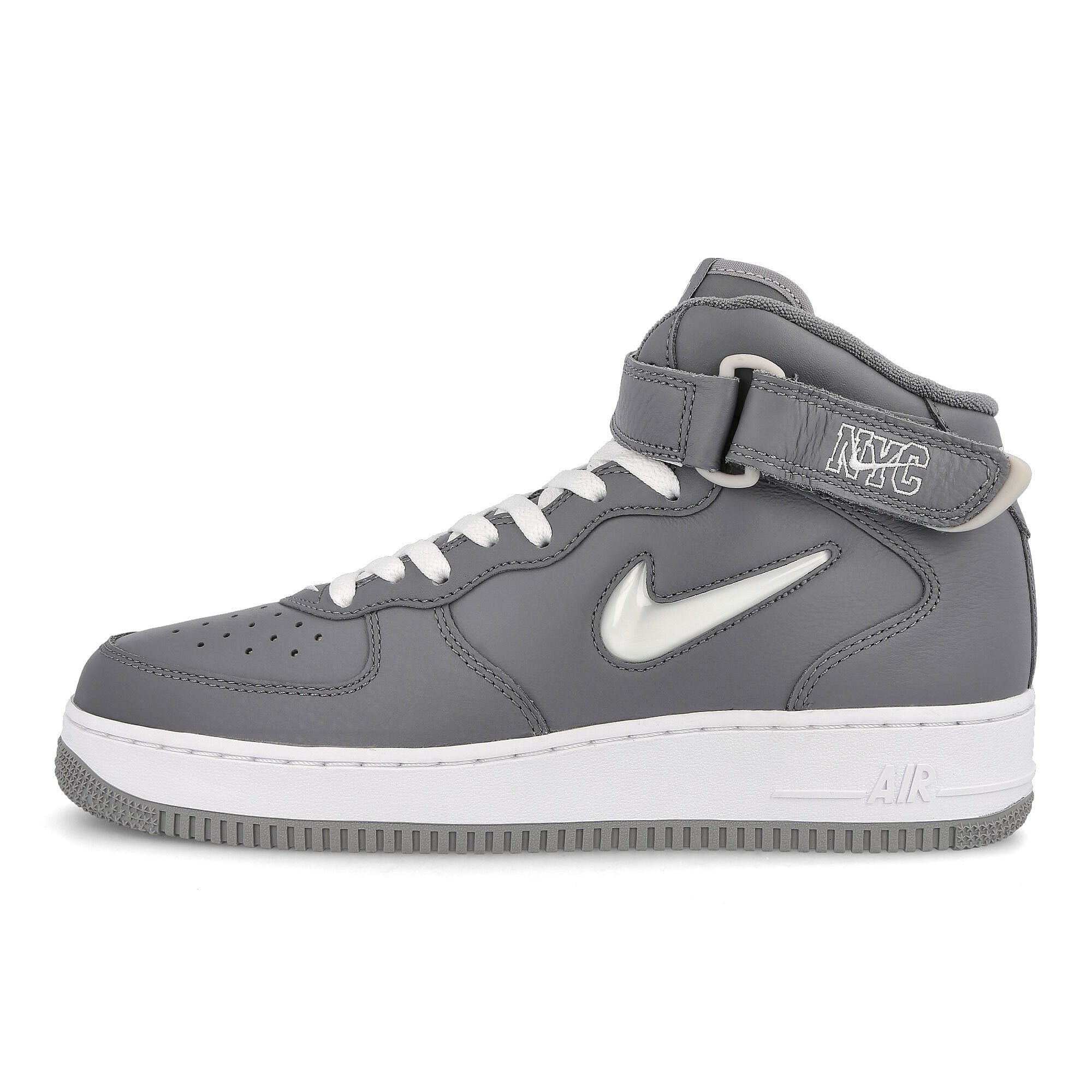 Nike air force 1 mid Cool Grey-White - Metallic Silver Mid Top Sneakers DH5622 001 | Overkill