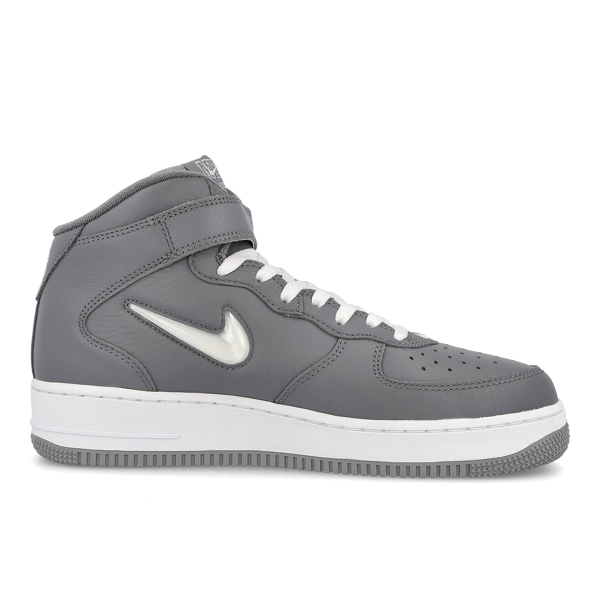 Nike air force 1 mid Cool Grey-White - Metallic Silver Mid Top Sneakers  Silhouette | Overkill