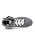 Nike air force 1 mid Cool Grey-White - Metallic Silver Mid Top Sneakers  Detailfoto | Overkill